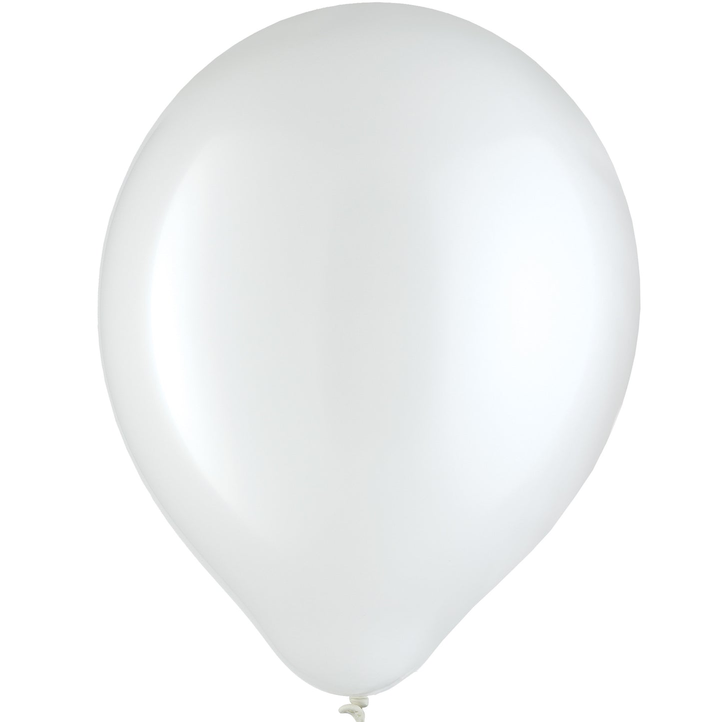 White 9in Latex Balloons 20ct