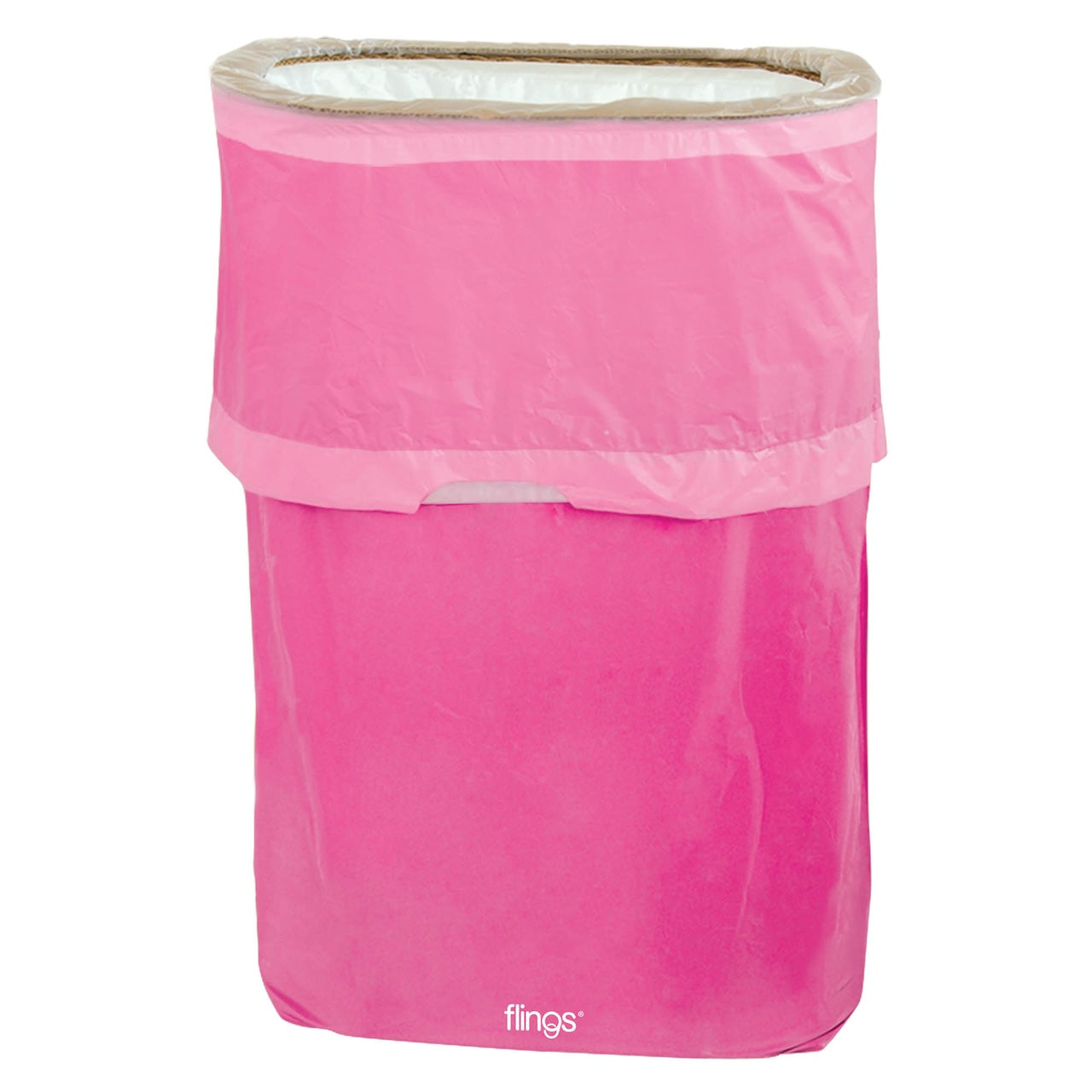 Pop-Up Trash Bin - Bright Pink