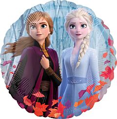 #445 Frozen Anna & Elsa 18in Printed Mylar