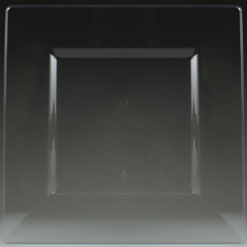 Premium Plastic Square Clear Plates and Bowls