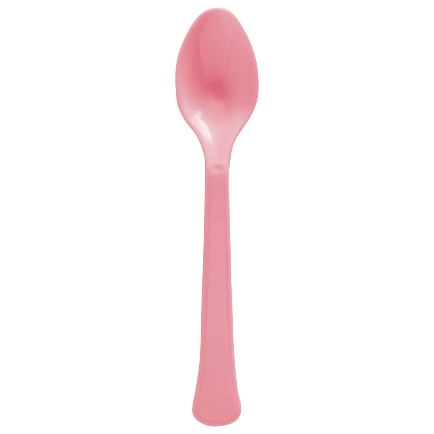 Light Pink Plastic Spoons