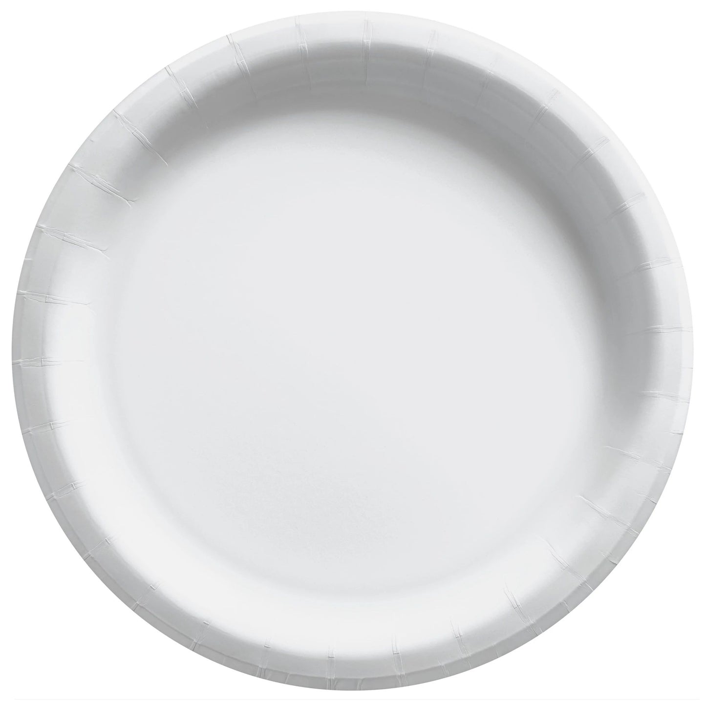 White 8.5in Paper Plates