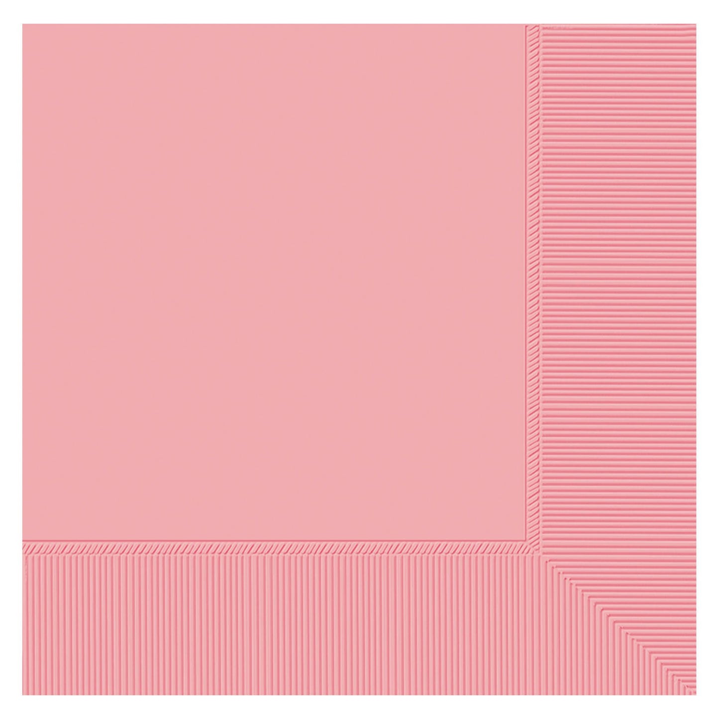 Light Pink Beverage Napkins 5in