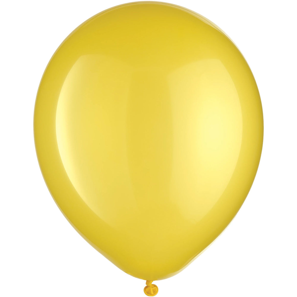 12in Helium Inflated Latex Balloon - Yellow