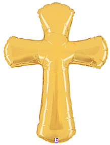 #176 Golden Cross 40in Supershape