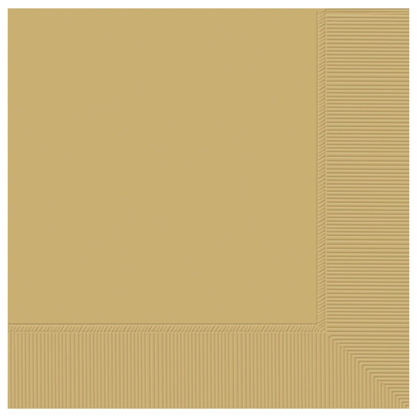 Gold Lunch Napkins 6.5in