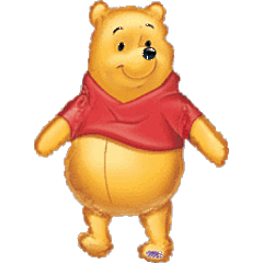 #131 Winnie the Pooh 29in Supershape