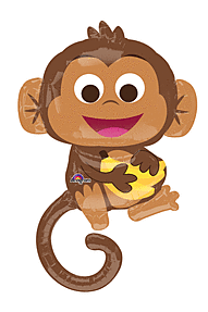 #260 Happy Monkey 36in Supershape
