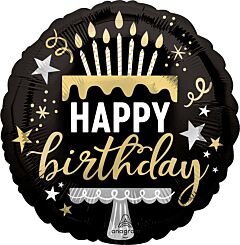 #336 Birthday Surprise 18in Printed Mylar