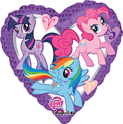 #455 My Little Pony 18in Printed Mylar
