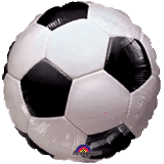 #479 Soccer Ball General 18in Printed Mylar
