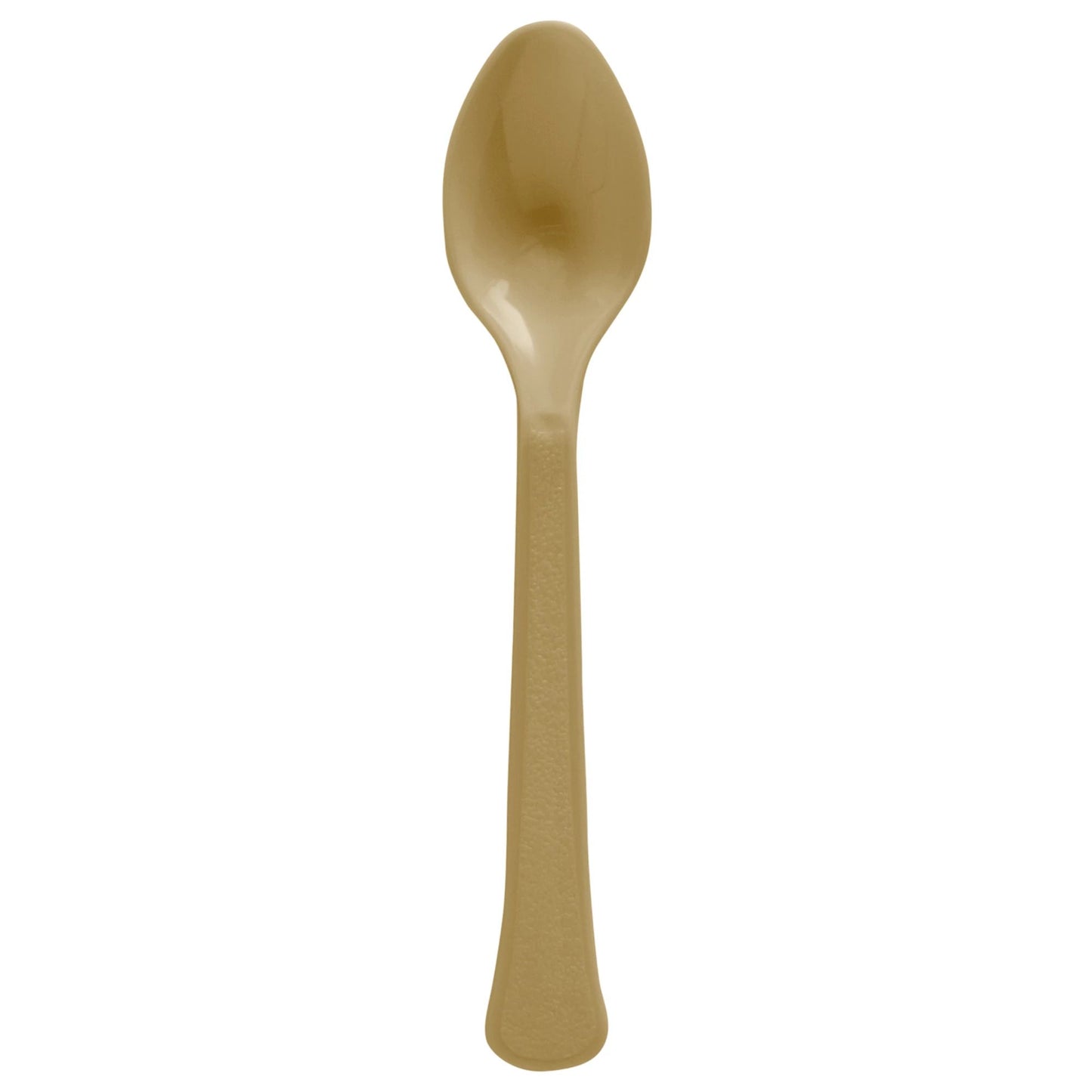 Gold Plastic Spoons 20ct