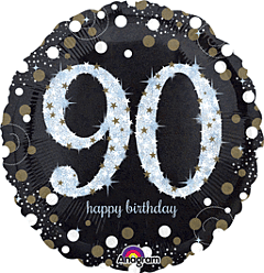 #388 Sparkling Celebration 90 18in Printed Mylar