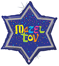 #616 Mazel Tov Star 24" Junior Shape