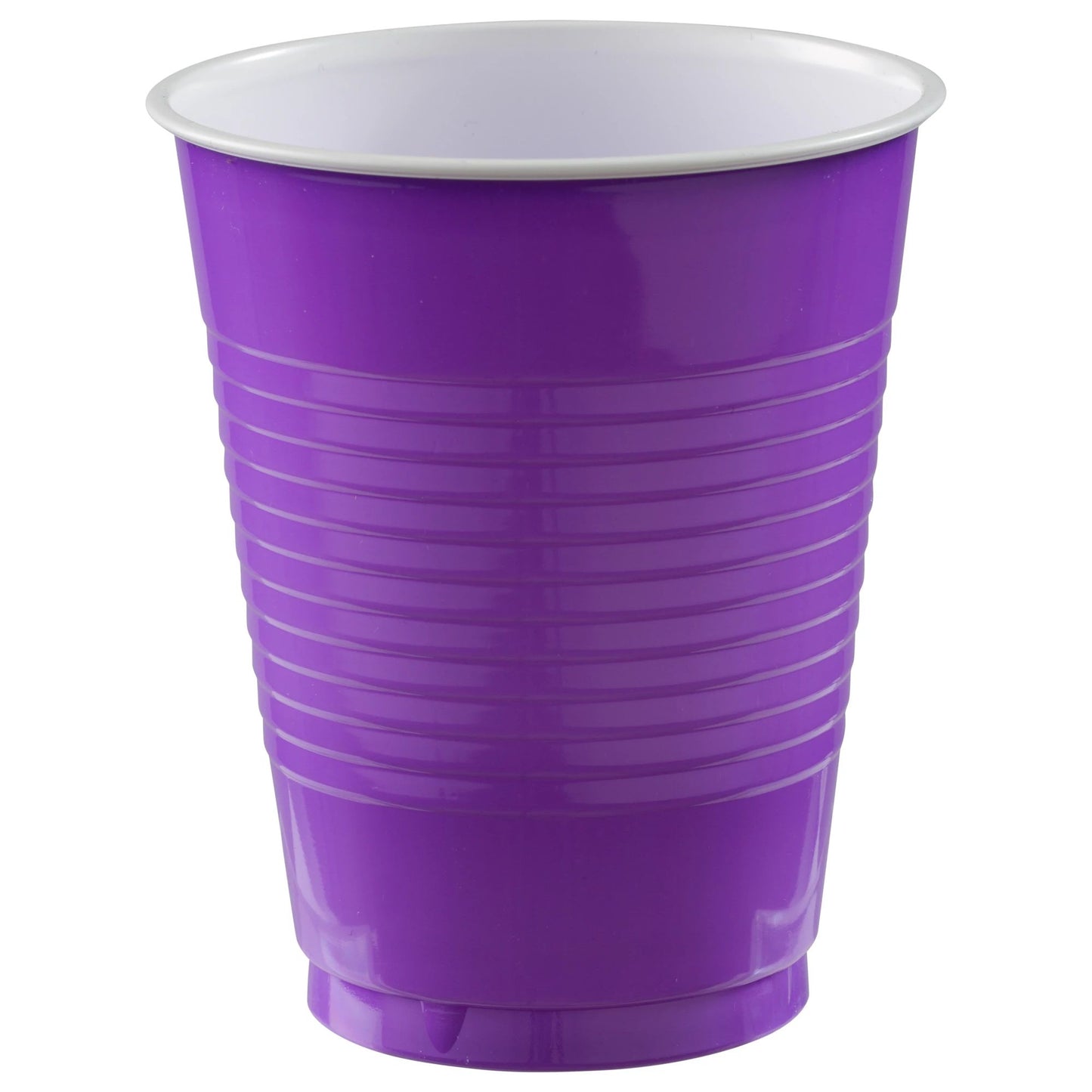 Purple Plastic Cups