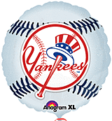 #473 New York Yankees 18in Printed Mylar