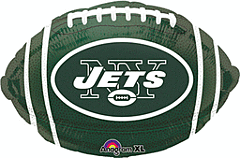 #492 New York Jets 18in Printed Mylar