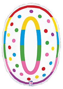 24in Candle Number Balloon