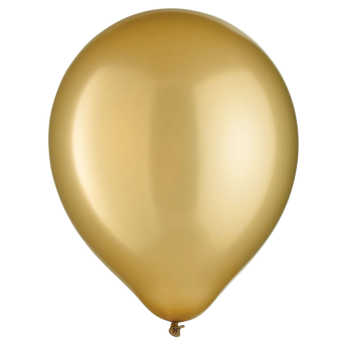 12in Helium Inflated Latex Balloon - Gold Pearl