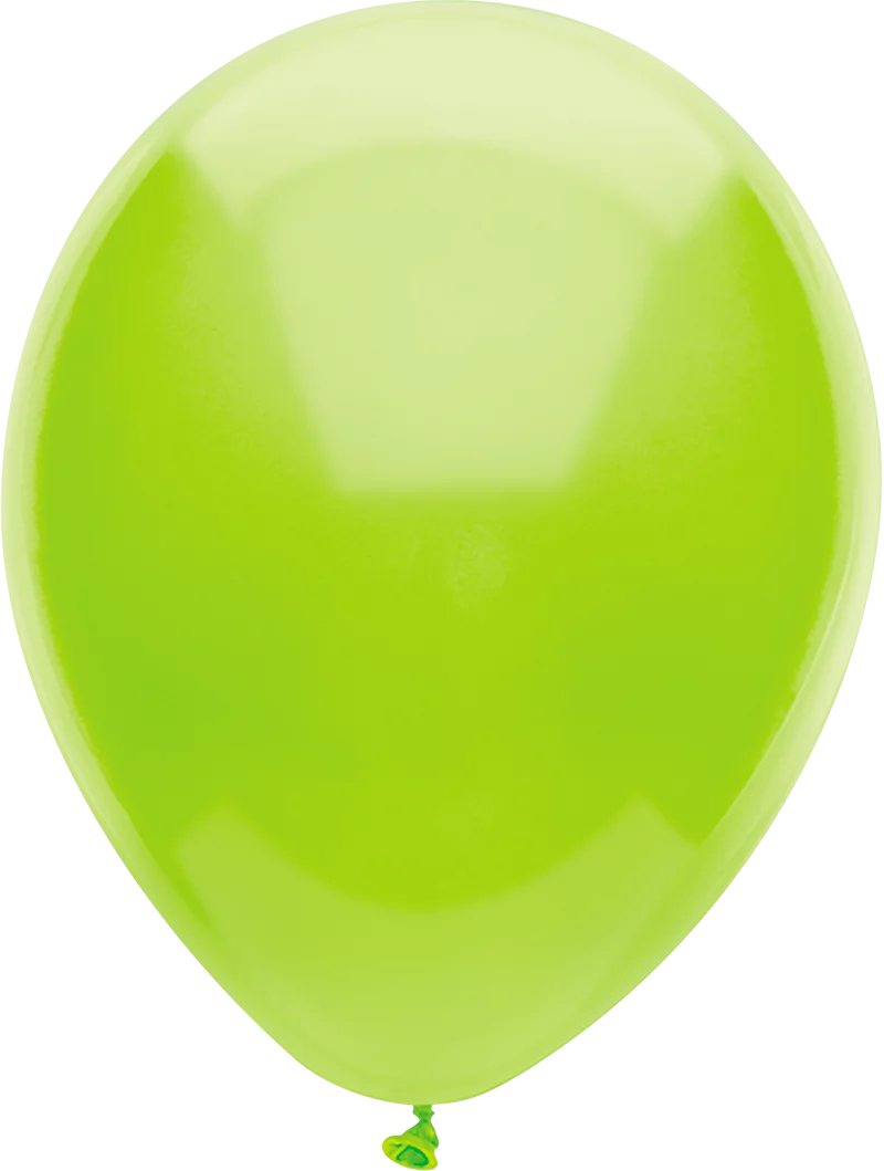 12in Helium Inflated Latex Balloon - Chartreuse