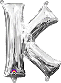 34in Letter Balloon: K