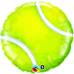 #481 Tennis Ball 18in Printed Mylar