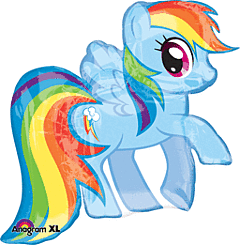#095 My Little Pony Rainbow Dash 28in Supershape