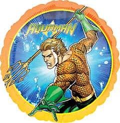 #435 Aquaman 18in Printed Mylar