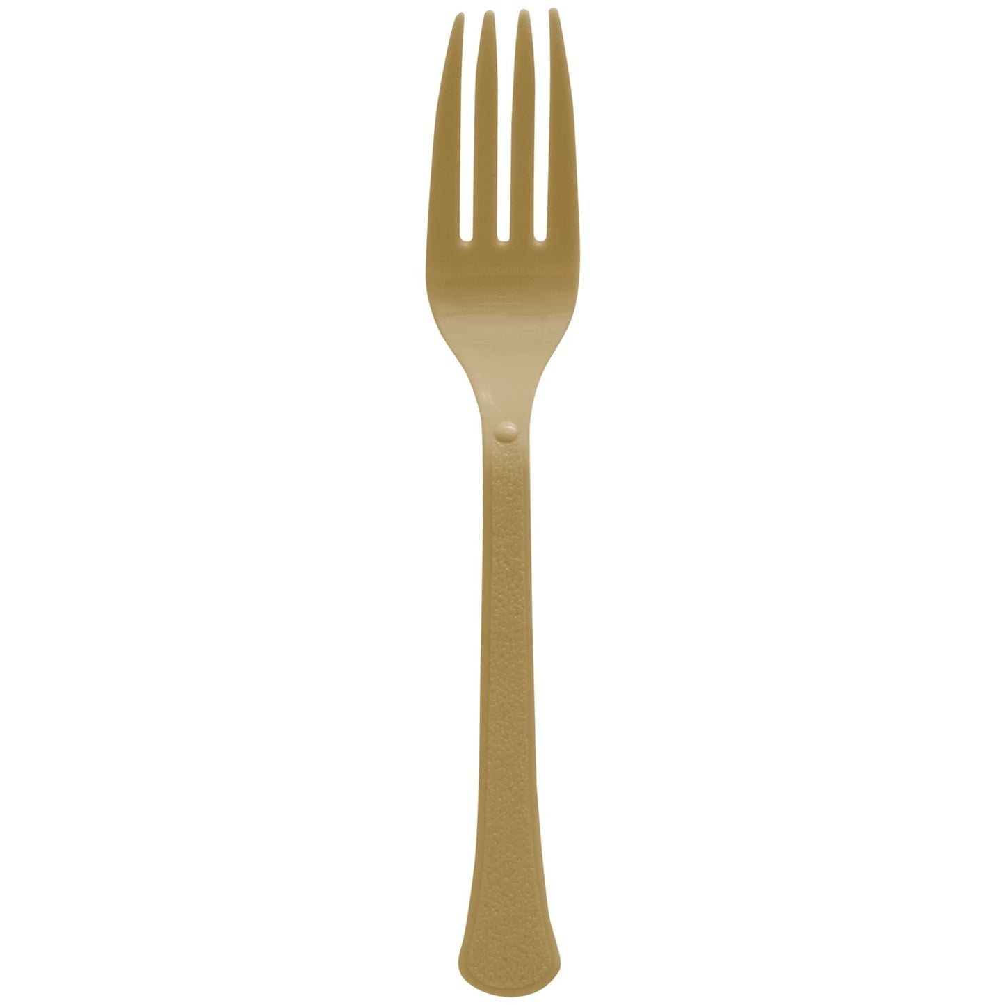 Gold Plastic Forks 20ct