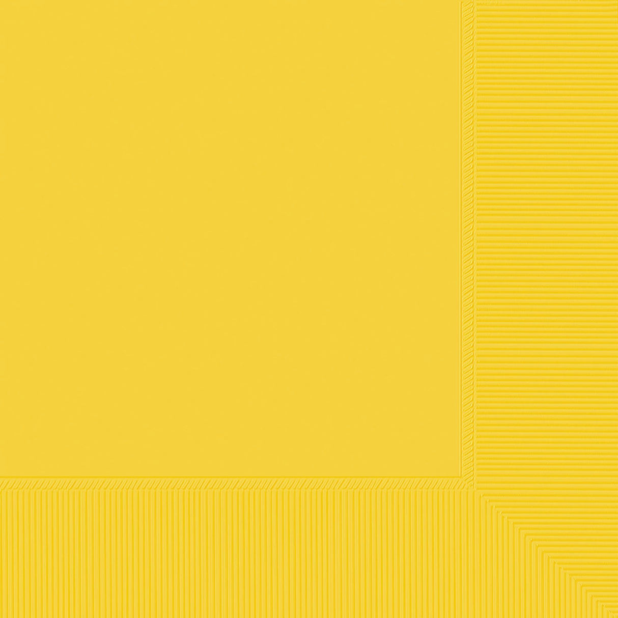 Yellow Beverage Napkins