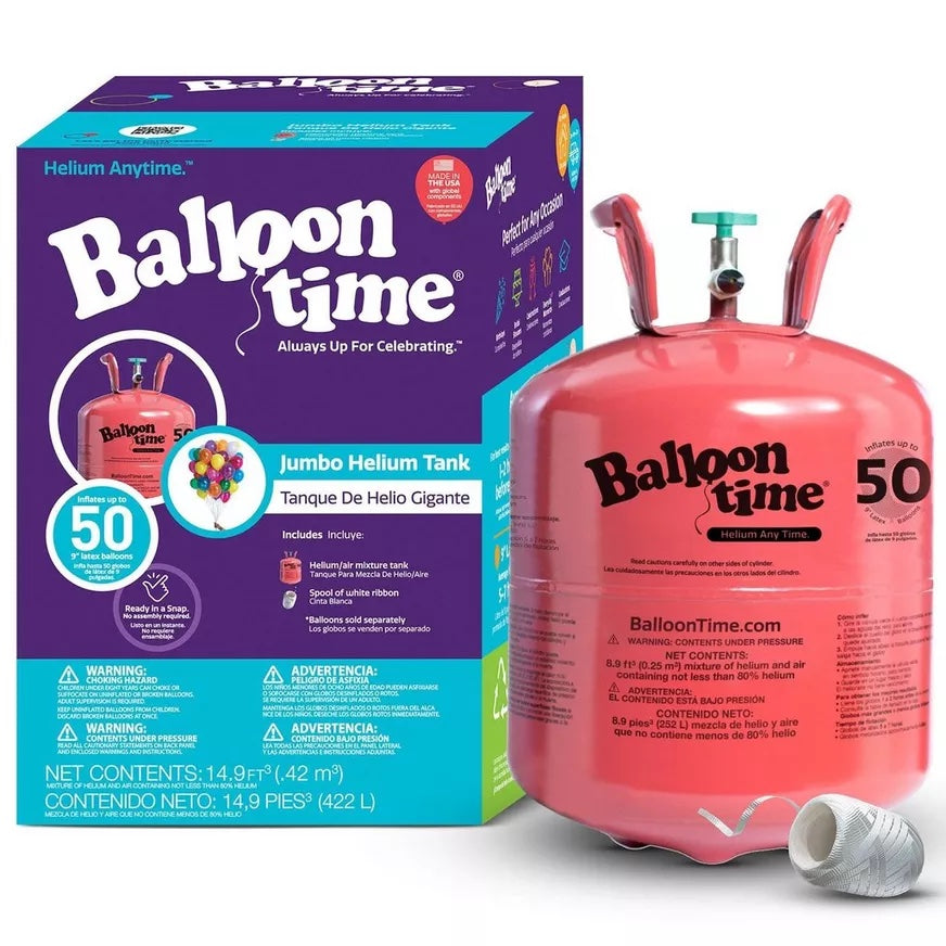 Jumbo Disposable Helium Tank