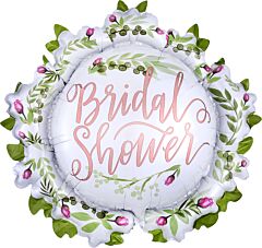 #156 Love & Leaves Bridal Shower 30in Supershape