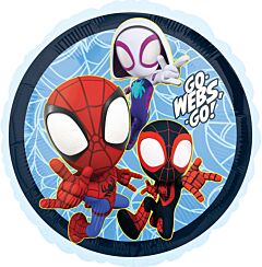 #450 Spidey & His Amazing Friends 18in Printed Mylar