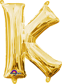 34in Letter Balloon: K