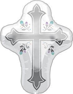 #183 Holy Day Cross 28in Supershape