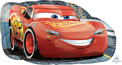 #116 Cars Lightning McQueen 30in Supershape