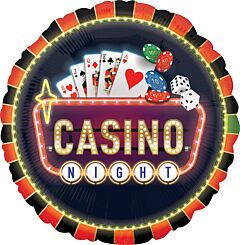 #279 Casino Night 28in Supershape