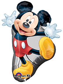 #109 Mickey Mouse Body 31in Supershape