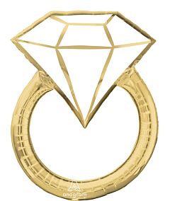 #153 Wedding Ring 30in Supershape