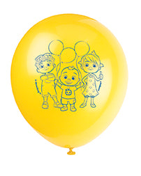 Cocomelon 12in Latex Balloons 8ct