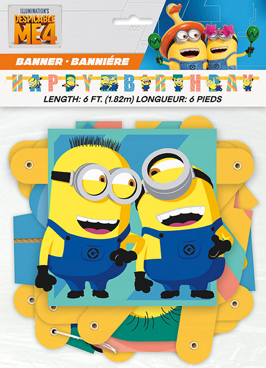 Despicable Me Large Jointed Banner