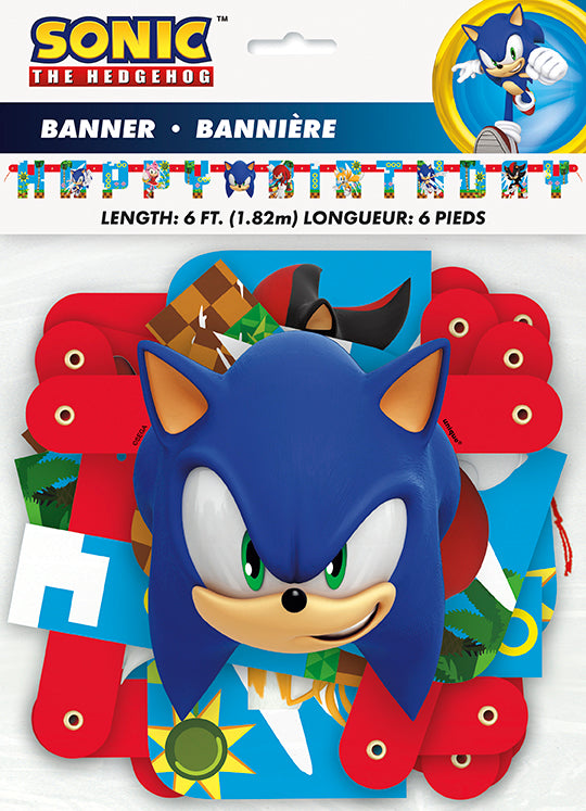 Sonic Jointed Letter Banner