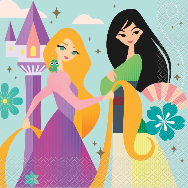 Disney Princess Lunch Napkins 16ct