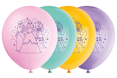 Disney Princess 12in Latex Balloons 8ct