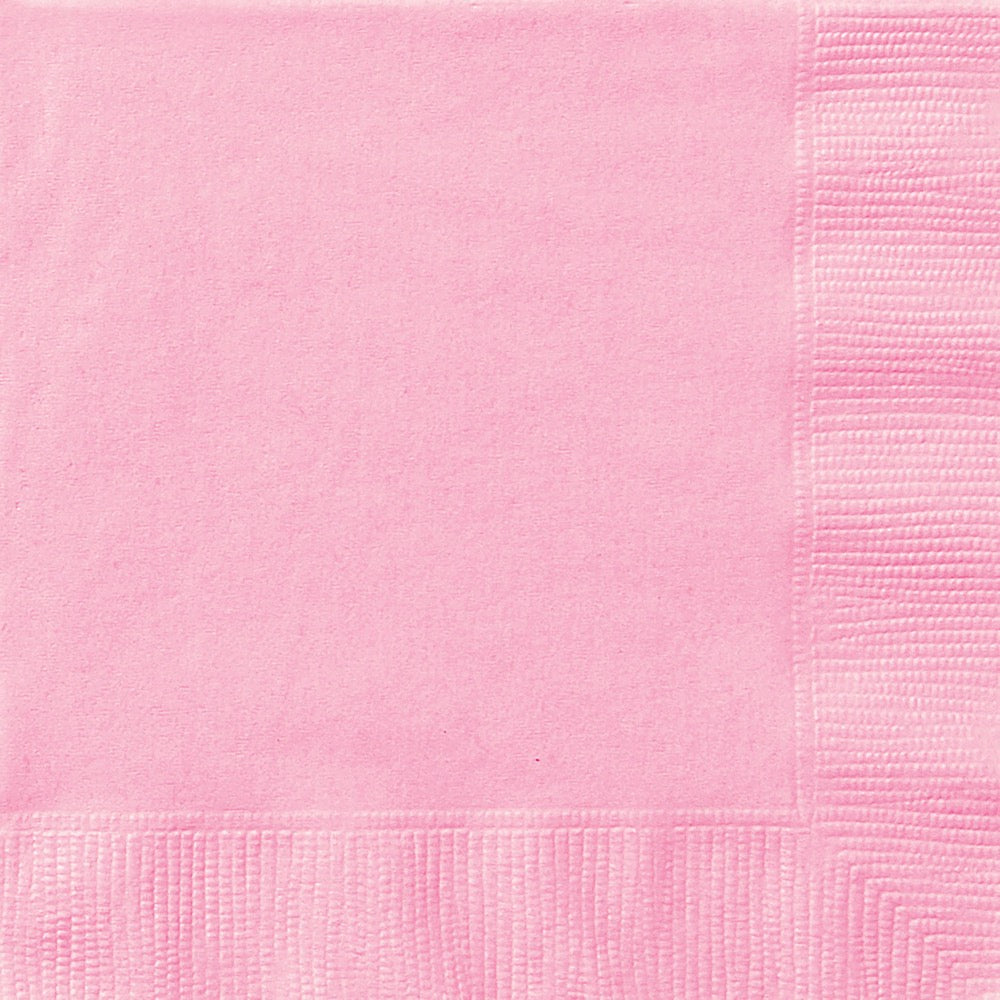 Light Pink Lunch Napkins