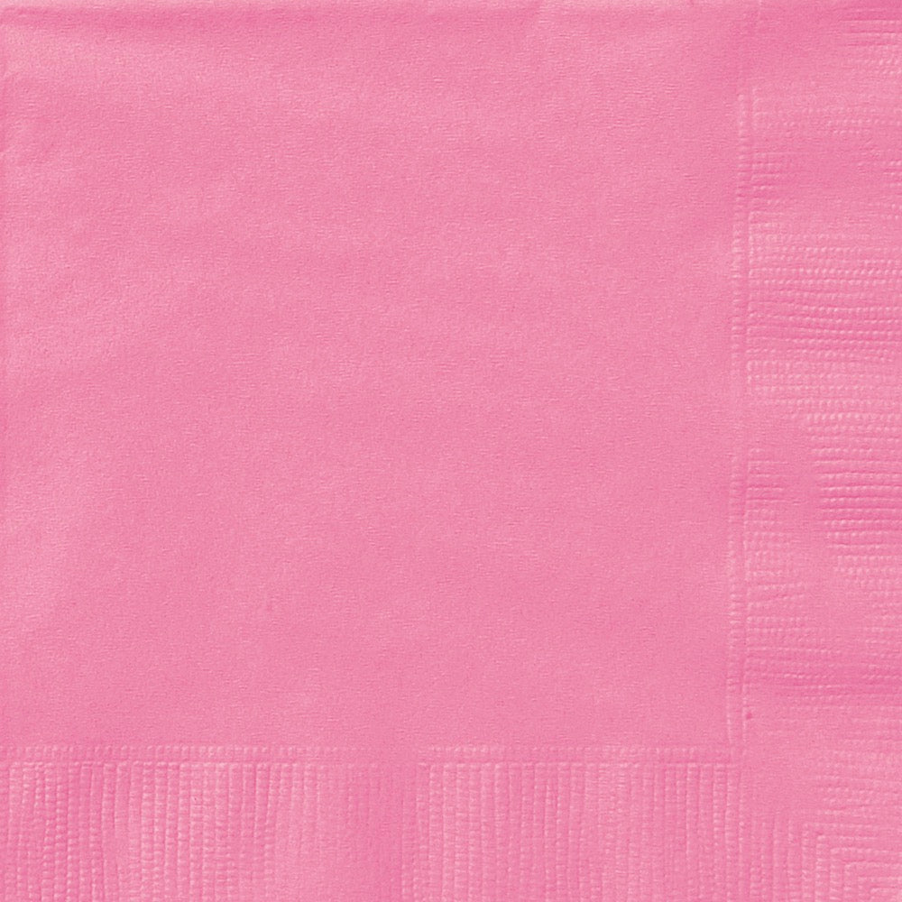 Hot Pink Lunch Napkins
