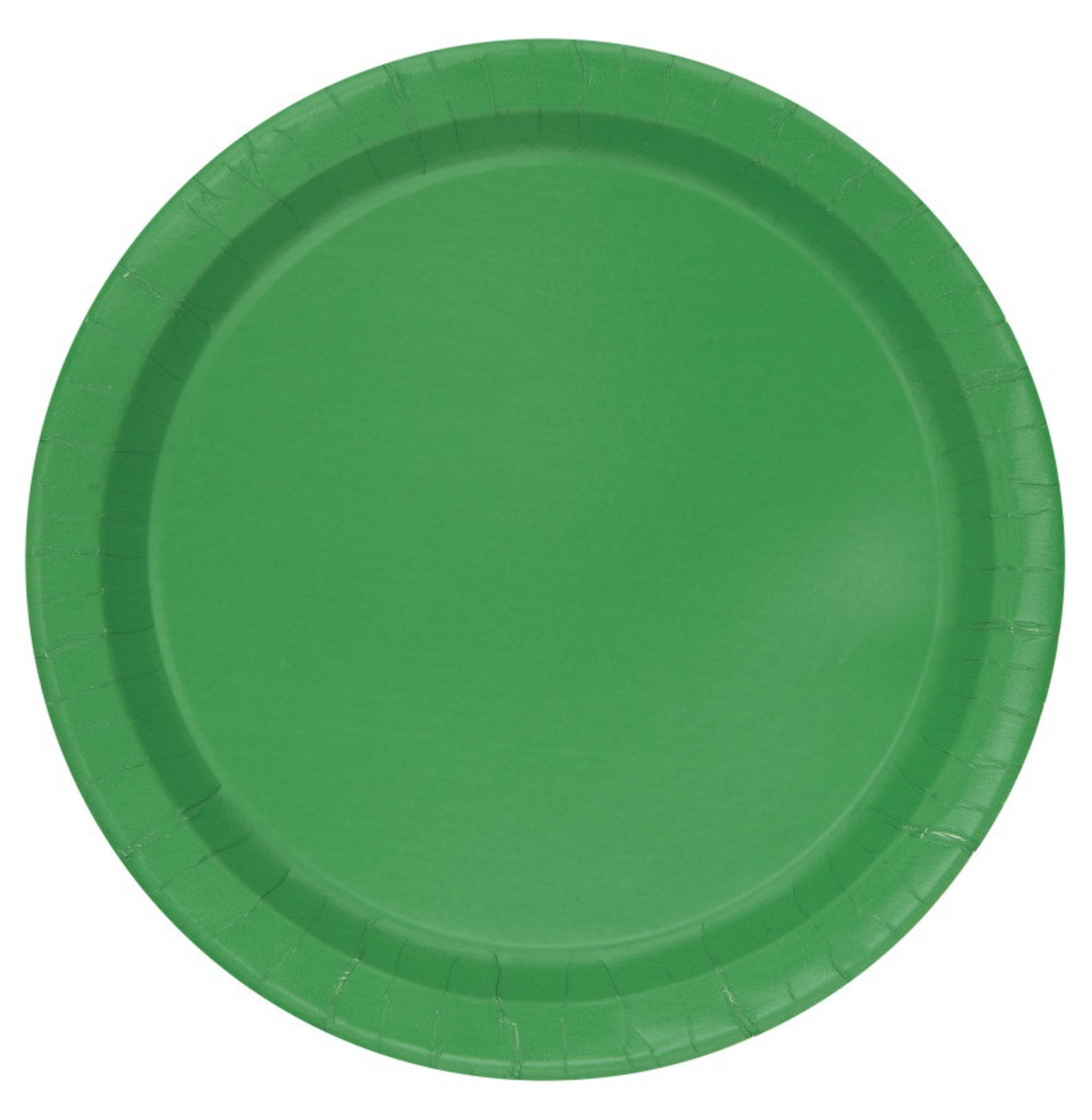 Green Round 7in Dessert Plates