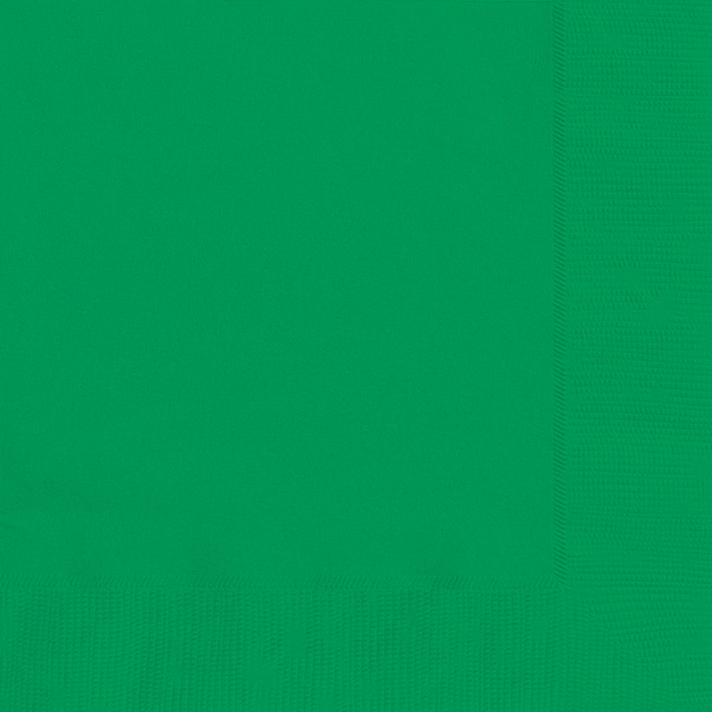 Green Beverage Napkins