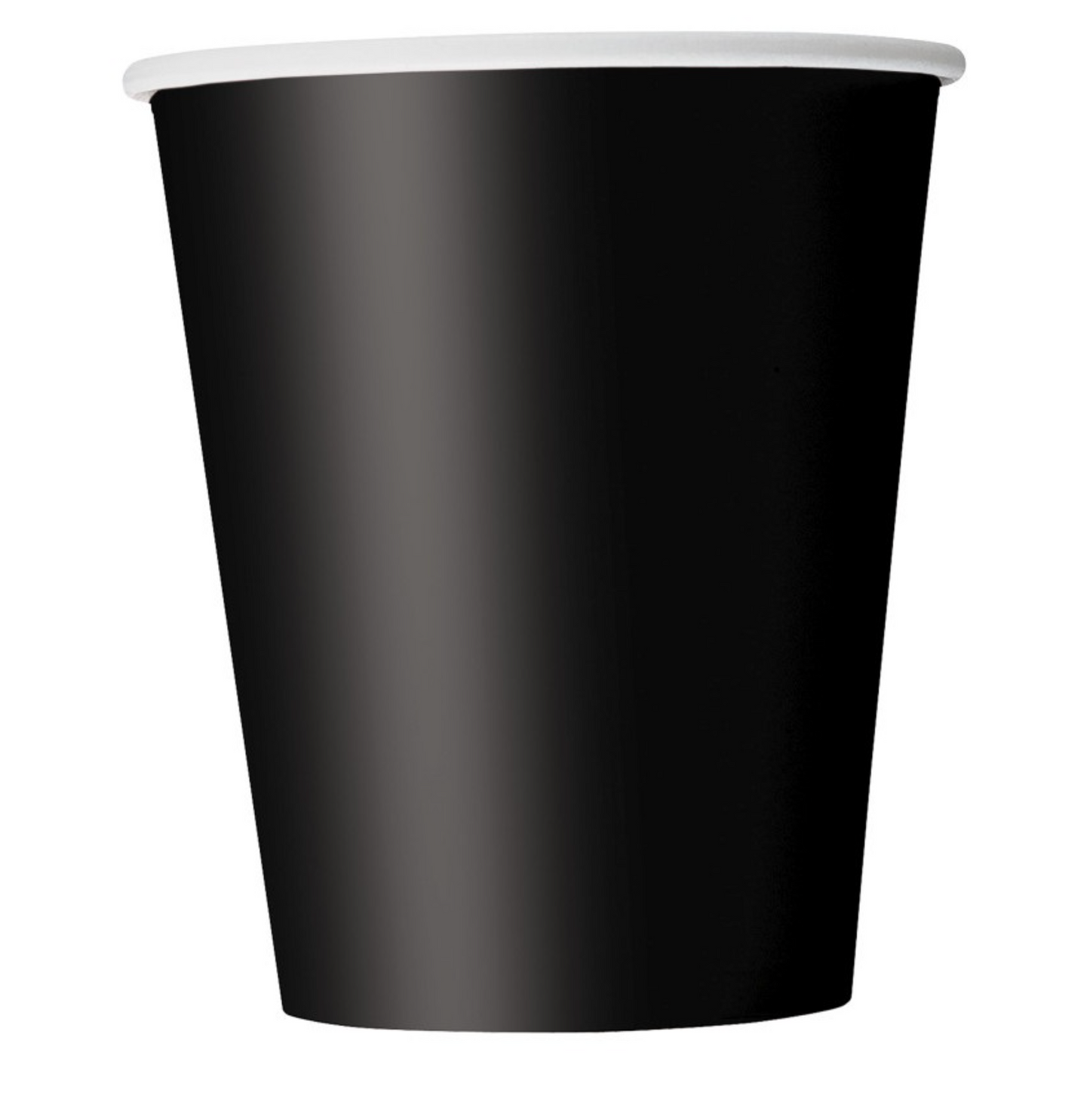 Black 9oz Paper Cups 14ct