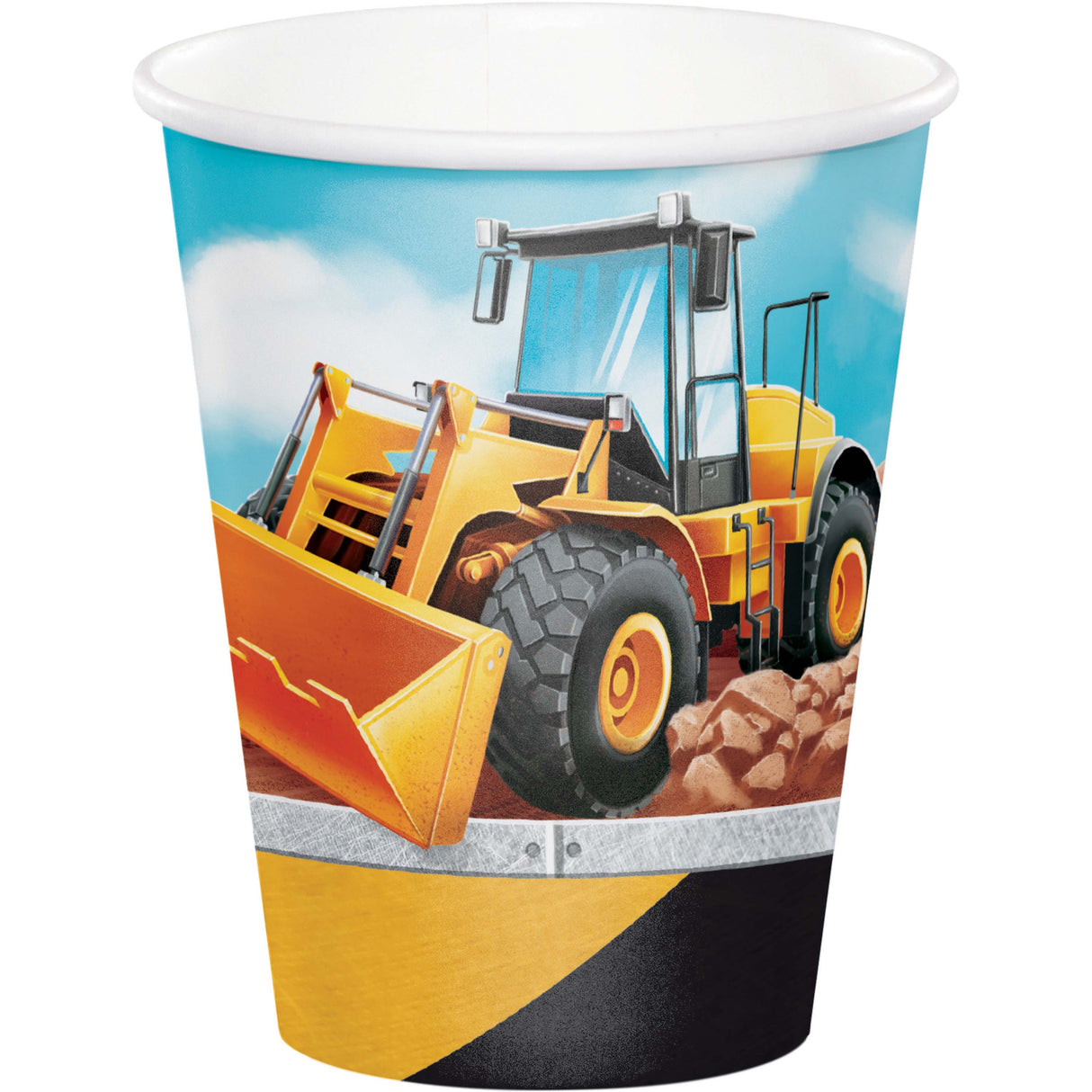 Big Dig Construction Cups 8ct